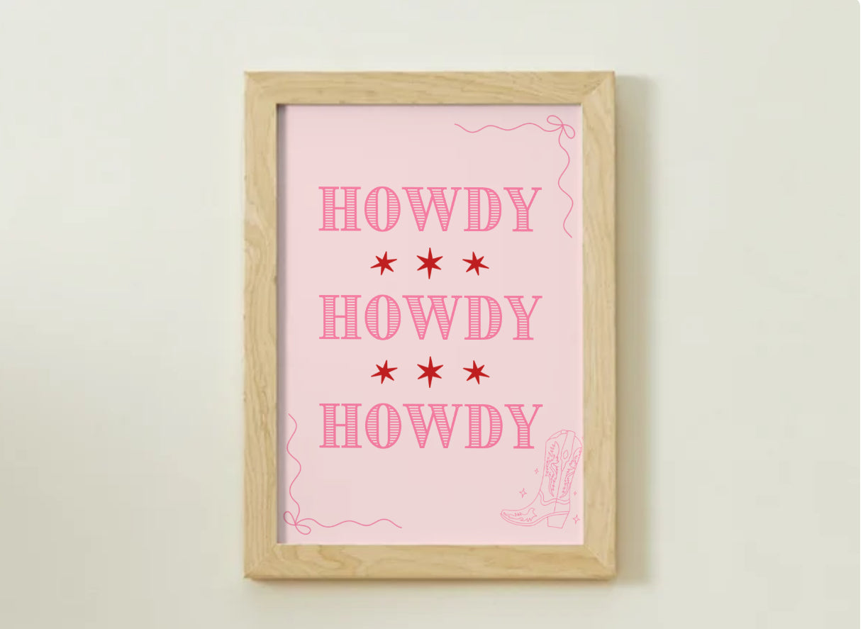 🎀 Howdy 🎀 3 Print Collection ( Digital Download)